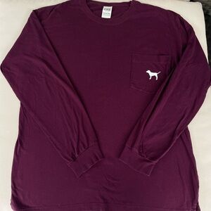 Victoria’s Secret Pink long sleeve tee size L